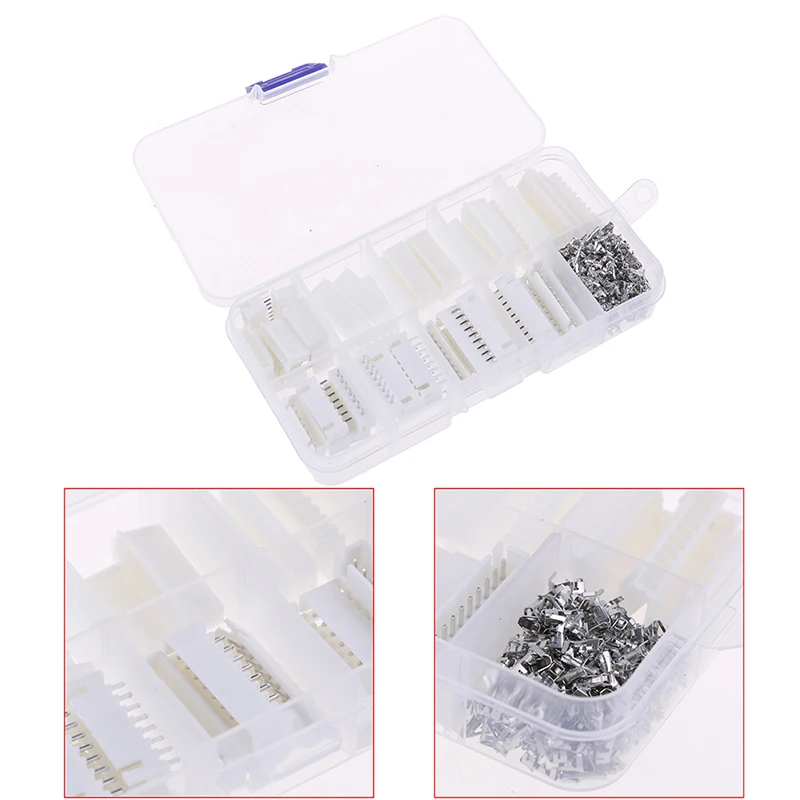 200 шт. XH комплект 6p 7p 8 9p 10 Pin 2 54 мм Шаг Terminal Kit/Корпус/штыревой разъем JST разъемы