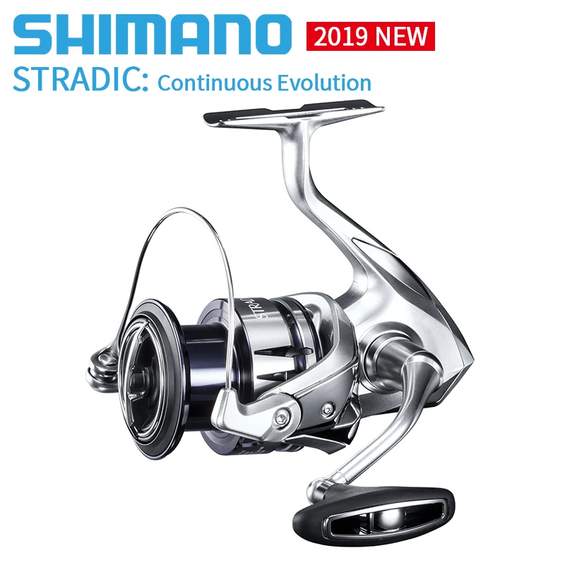 Новинка рыболовная спиннинговая катушка SHIMANO STRADIC FL 1000/2500/C3000/4000 6 + 1BB максимальная