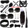 Sex toys bdsm harness anal bondage bundle set, gag, whip, butt plug, sex toys for couples, nipple clips, erotic sex toys 1