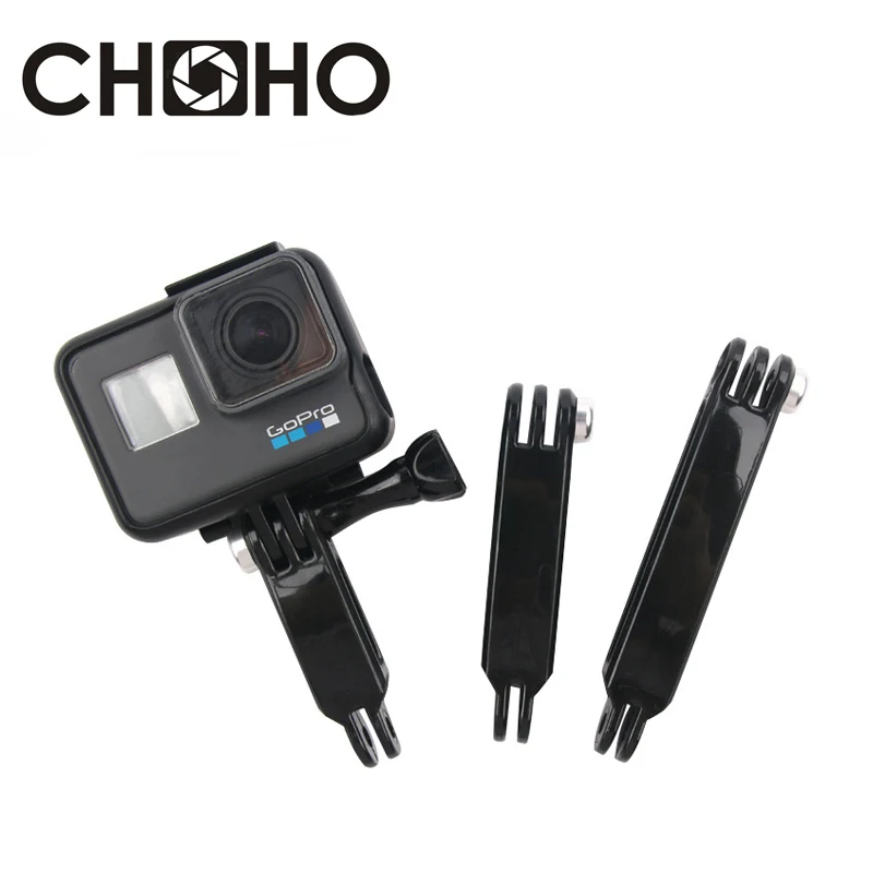 For Gopro Accessories Extension Pole 3-Way Arm selfie stick Self