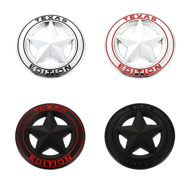 3d Metall Lone Star Texas Edition Emblem Abzeichen Autoaufkleber Für  Wrangler Liberty Grand Cherokee Compass, Finden Sie Jetzt Tolle Angebote