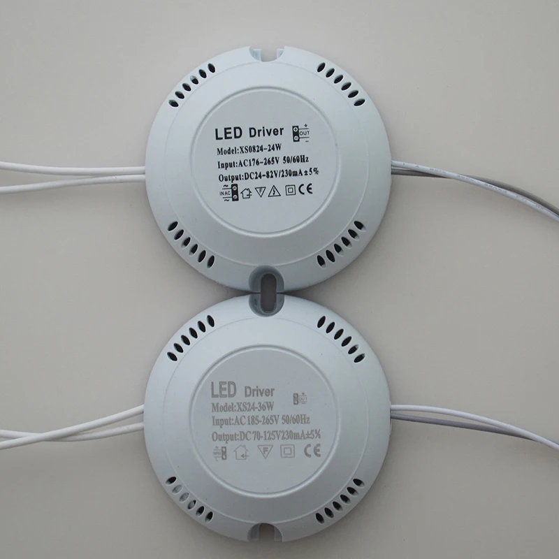 LED Driver AC 176-265V 8-24W Ceiling Driver Round Lighting Transform power supply adapter for Ceiling Lamp Light Bulb Lighting Accessories