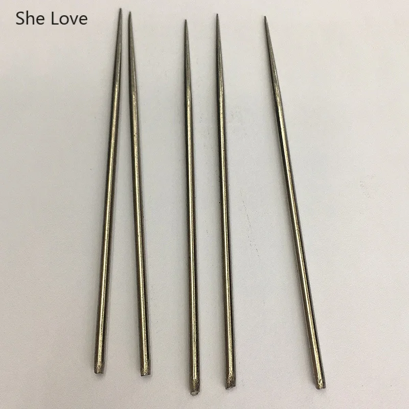 She Love, 10 шт./лот, инструмент для резьбы по коже, кожевенное ремесло, палатка, набор игл для шитья, швейная машина, сделай сам, изделия из кожи ручной работы