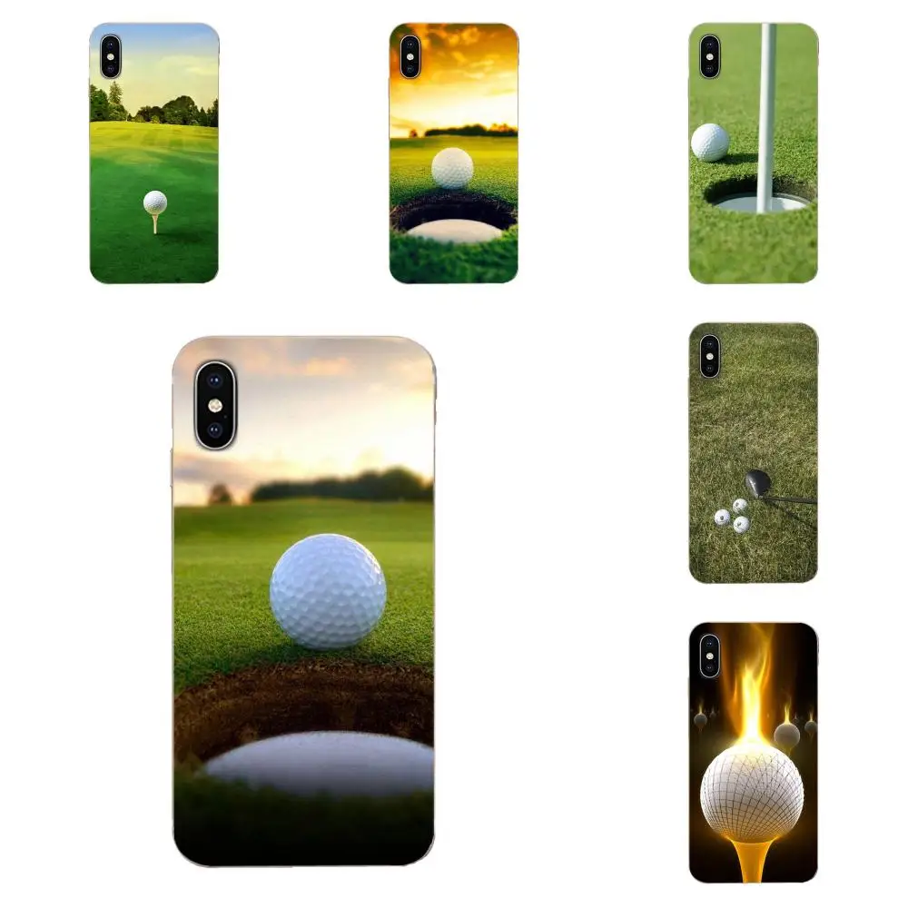 For LG G2 G3 G4 G5 G6 G7 K4 K7 K8 K10 K12 K40 Mini Plus Stylus ThinQ 2016 2017 2018 TPU Cover Bag Landscape Golf Green-grass | Мобильные