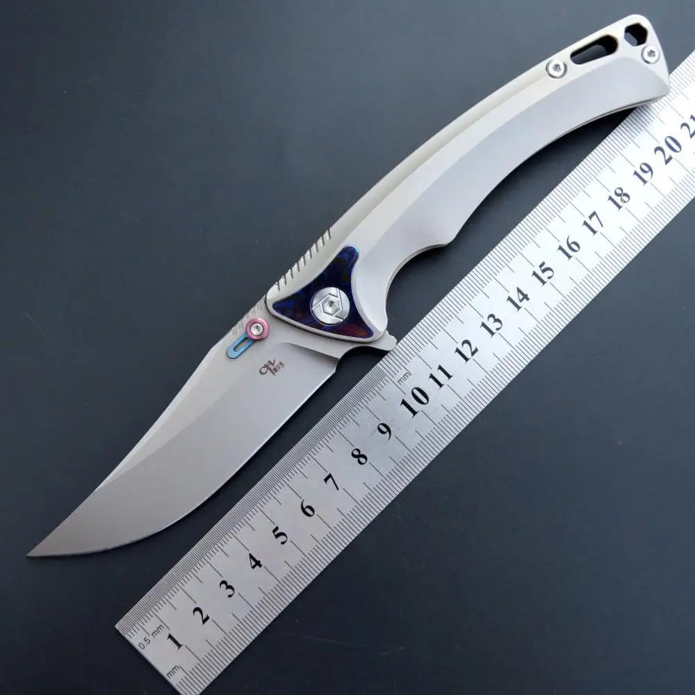 CH-Emperor карманный нож Jack knife S35VN лезвие титановый сплав Ручка Охотничий Тактический нож Фруктовый походный Нож EDC инструменты