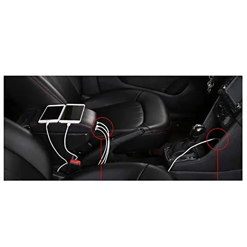 Автомобиль-Стайлинг украшения аксессуары для Renault Duster подлокотник коробка центральный магазин содержание коробка держатель стакана, пепельница интерьер