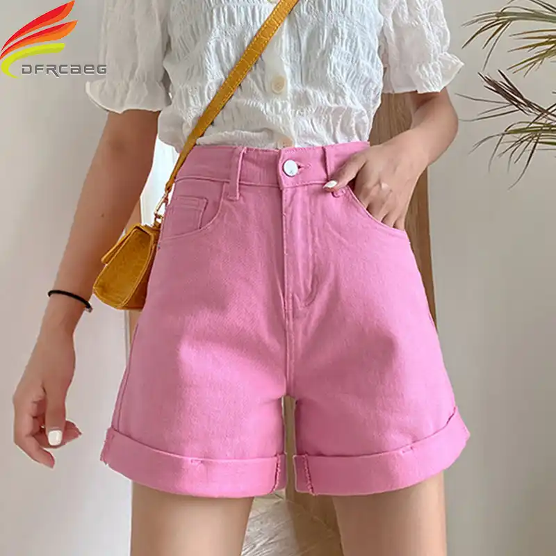 Alleben Yuksek Bel Mavi Renk Kot Sort Trendyol