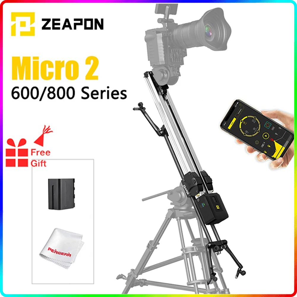 Zeapon Micro 2 Motorized Slider E600 E800 Dslr Camera Rail Slider