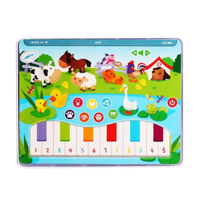 

Funny Children Learning Machine Musicial ParentChild Interaction Rich Game Content Colorful Animal Farm Tablet Electronic Device
