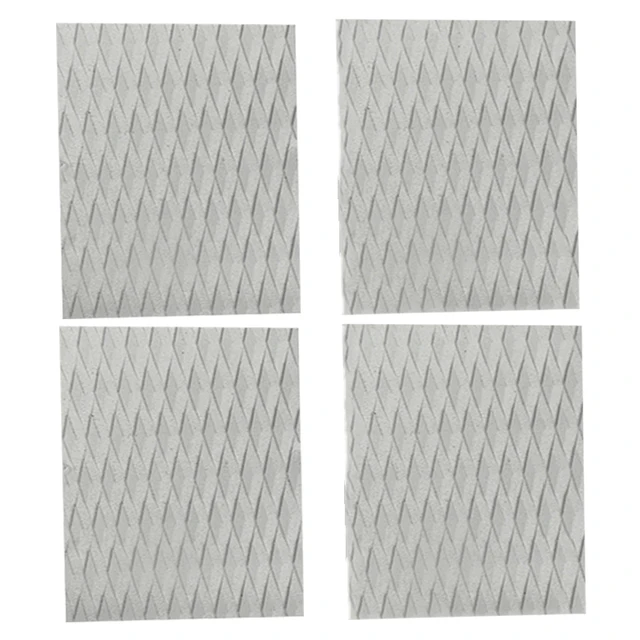 4pcs/lot Anti-slip EVA Surfboard Pads SUP Surf Kiteboard Skimboard Stand Up Paddleboard Traction Pad Grip 38*25.4cm Mat DIY Grey