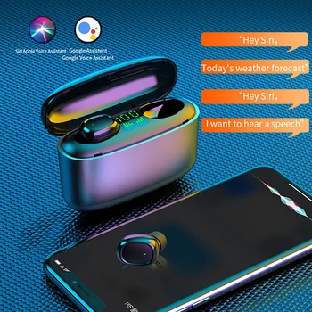 

New Bluetooth 5.0 Headset Single Earbud Wireless In-ear Earphone Stereo Earphone Earbud