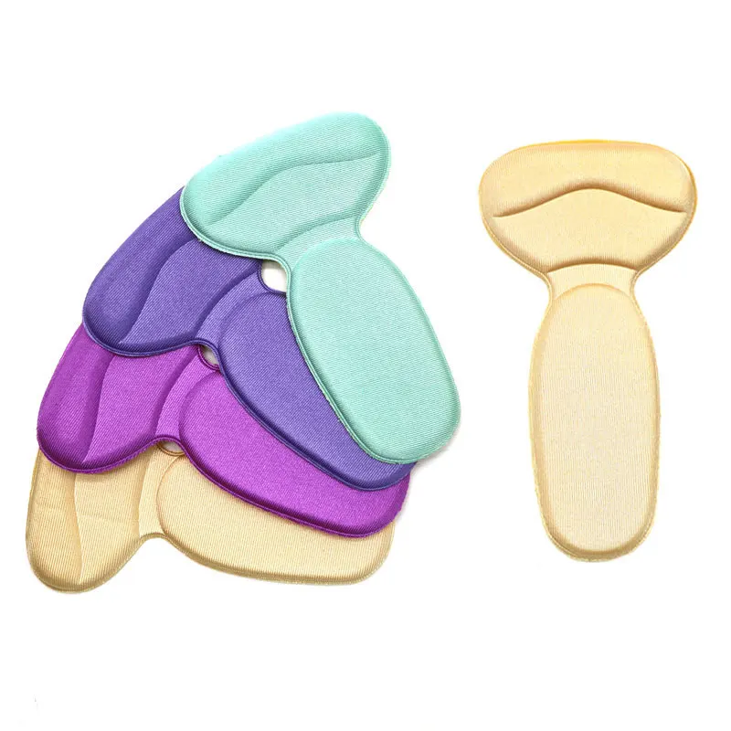 

T-Shape 2-in-1 Thick Half Code Pad High Heel Shoes Heel High Density Sponge Abrasion-resistant Heel Grip