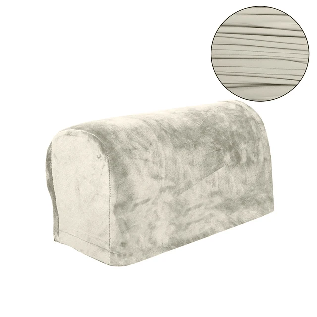 Spandex Strec Tilki Kazik Kadife Koltuk Kol Kapagi Kumas Kol Dayama Kapaklari Kaymaz Mobilya Koruyucu Koltuk Ortusu Ev Dekor D30 Sofa Cover Aliexpress