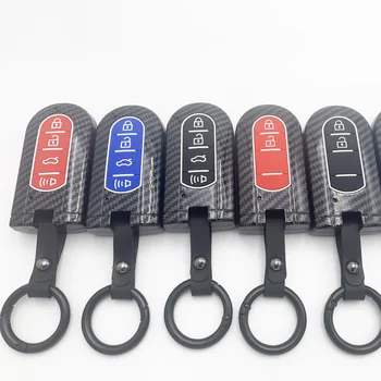 Carboni ABS portachiavi custodia protettiva per TOYOTA 2020 serbatoio Terios Rush Wigo per Daihatsu K 2/3/4 pulsanti telecomando senza chiave