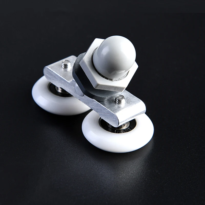 1pcs 19mm/23mm/25mm/27mm Shower Door Rollers Single Double Wheel