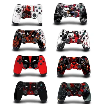 

Deadpool Protective Cover Sticker For PS4 Controller Skin For DualShock 4 Playstation 4 Pro Slim Decal PS4 Skin Sticker Vinyl