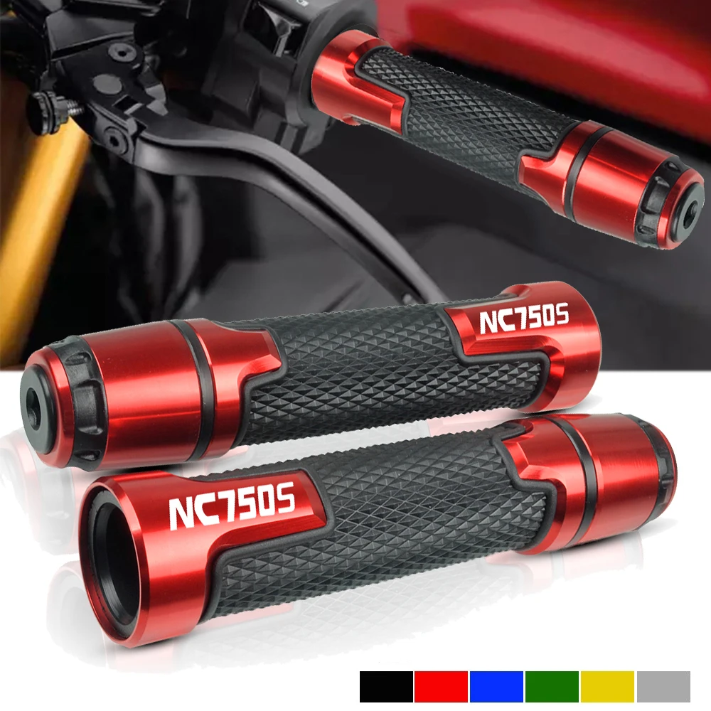 Для HONDA NC700 NC750 X/S NC750S 2012- 7/8 ''22 мм мотоциклетные ручки противоскользящая ручка мотоцикла концы акустическая система для рук