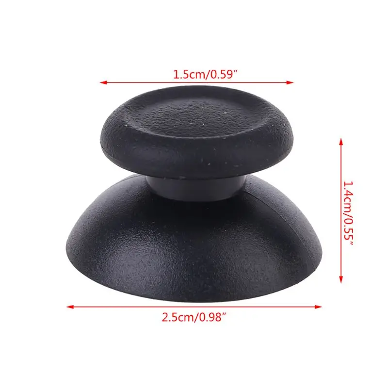 10 шт сменный аналог контроллер Thumbsticks Thumb Stick для sony PS4 Black