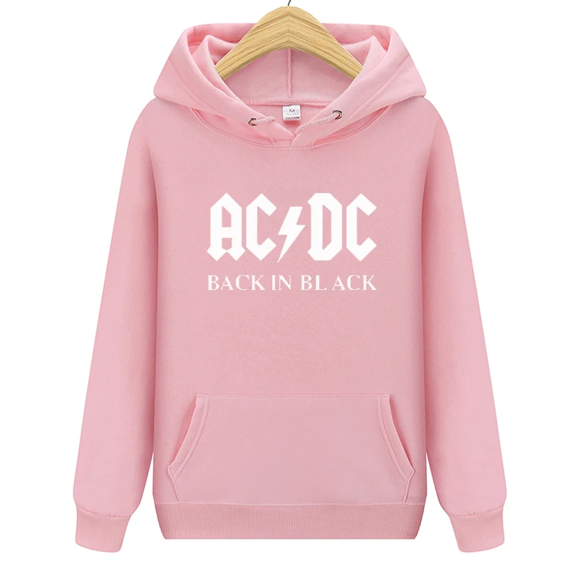 Новинка 24 дизайна Толстовка ACDC AC/DC Австралийский жесткий рок толстовки Панк sudadera уличная флисовая куртка верхняя одежда