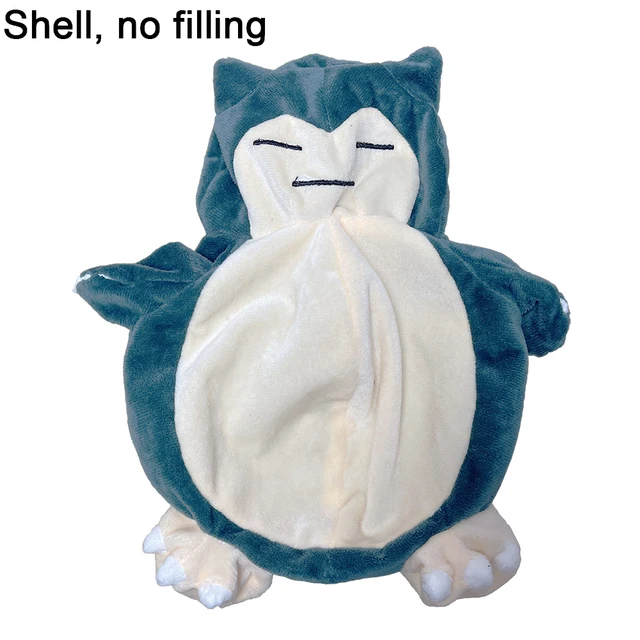Big Size Snorlax Plush Doll Cute Bear Large Size Snorlax Unfilled Shell Stuffed Toys Soft Pillow Gifts For Children Kids