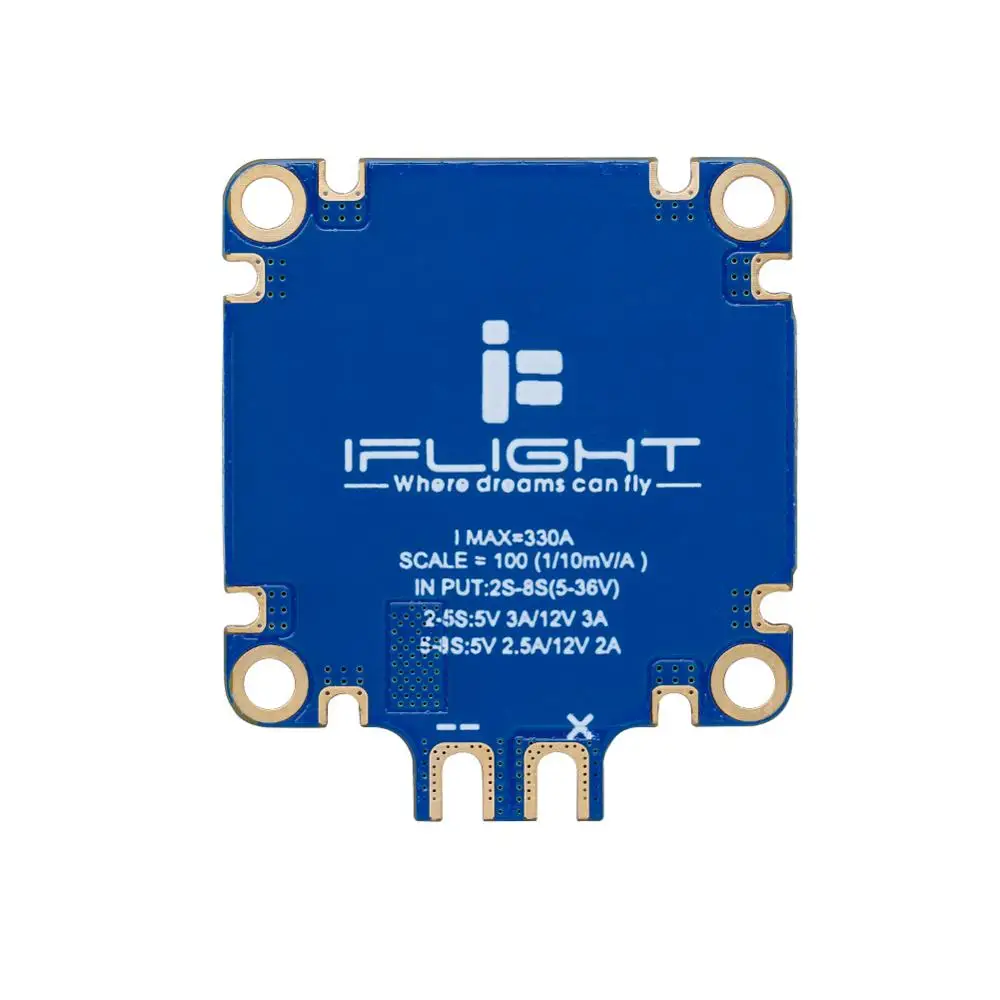 Iflight 36x36 мм sucex Pdb 2 8s 330a 5 36 в Esc распределительная плата с двойным Bec для