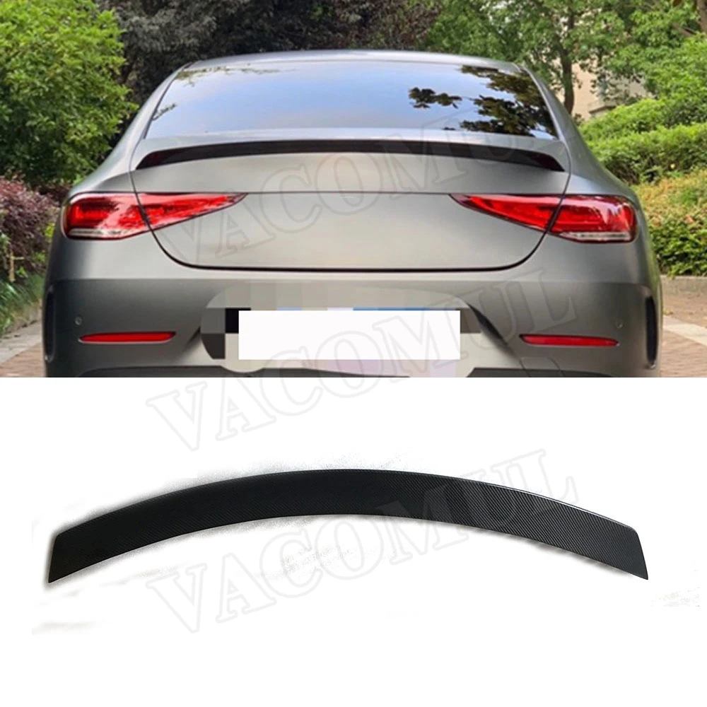 Задний спойлер из углеродного волокна для Mercedes Benz CLS Class W257 C257 CLS400 CLS550 AMG 2018 2019