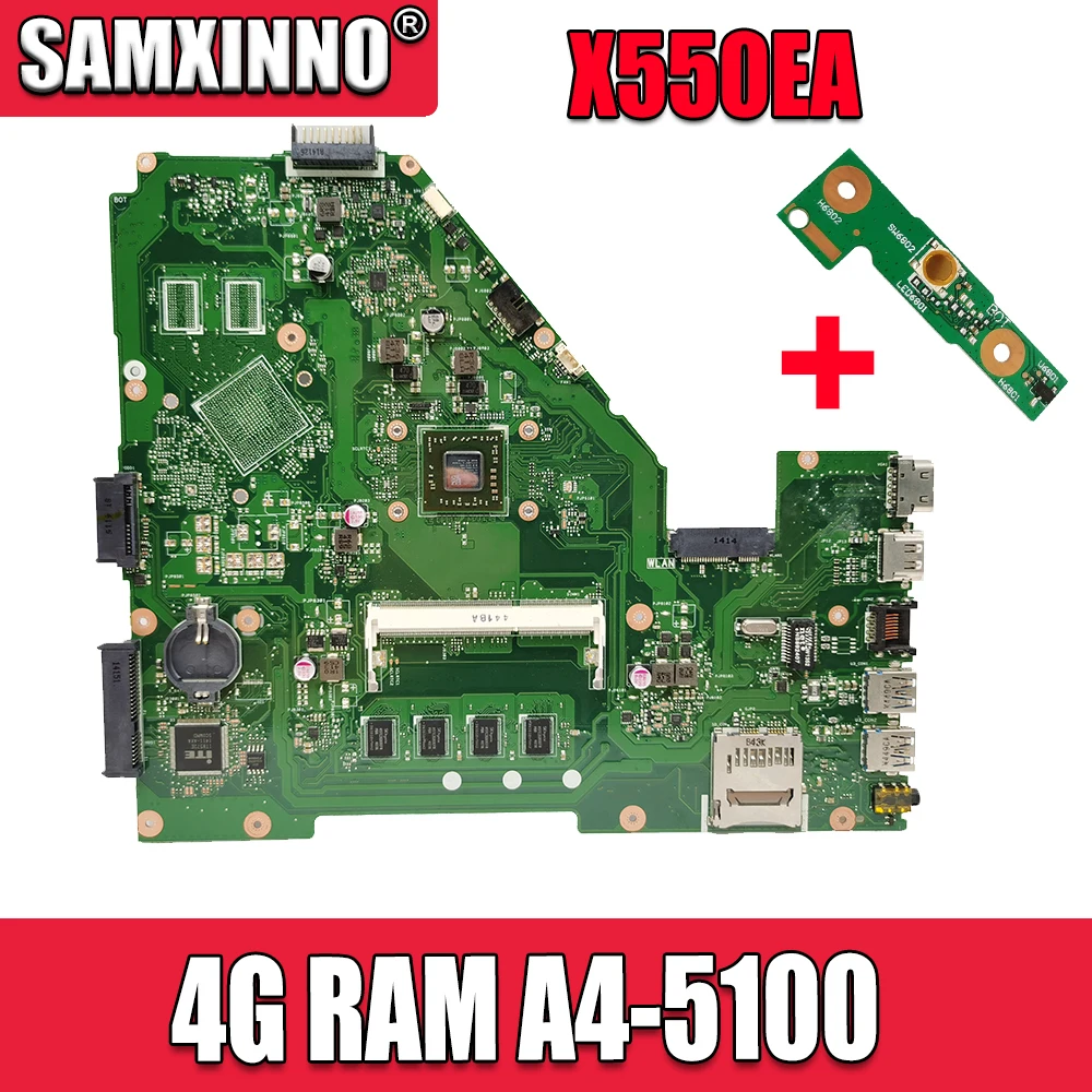 Материнская плата X550EP HD8670M REV: 2 0 для For Asus F552E X552E X552EP материнская ноутбука тестовая