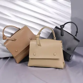 

2020 Fashion New elegant design Flap bag Women Luxury handbag High Quality Genuine leather Shoulder Bag crossbody bag MTBD03