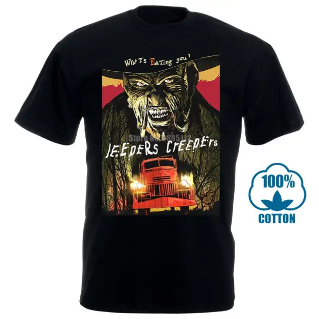 Jeepers Creepers Movie T Shirt Horror Cult T Shirts Aliexpress