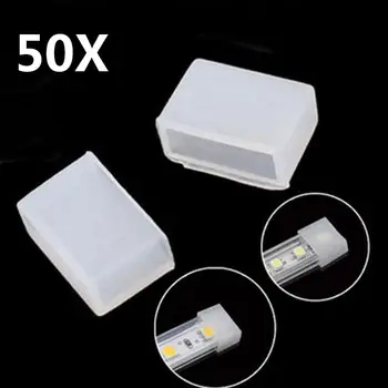 

10Pcs Silicon End Cap For Waterproof 5050/3528 LED String Strip Lights