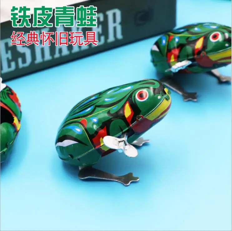 Весенняя лягушка игрушка для прыжков Algam дети ребенок Leapfrog классический 80 ностальгическое животное материк Китай прыгающая лягушка