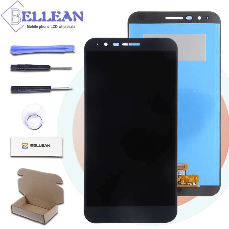 

Catteny Promotion Stylo 3 Plus LCD For LG Stylus 3 Plus LCD Touch Screen Digitizer Assembly LS777 Plus MP450 Display With Frame