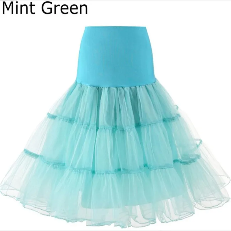 Ваша Primavera 2020! Enagua de Cosplay para mujer enaguas 65 см Lado hasta la rodilla Falda corta boda 3 capas All d|Юбки| |