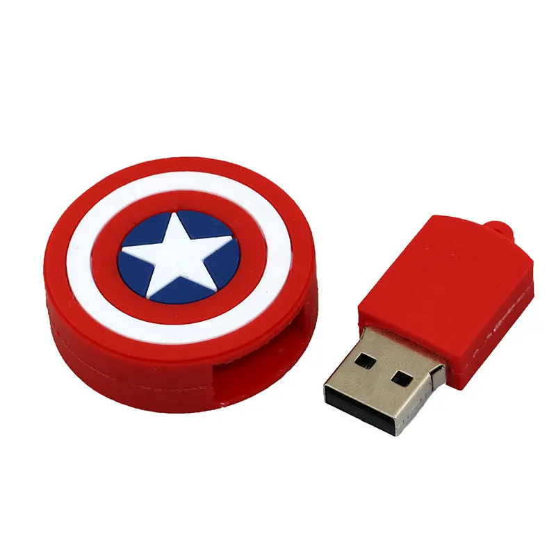 USB флэш-накопитель Бэтмен флэш-накопитель Wolverine 16 г флешки 8 г 4 г флэш-карты USB 2,0 64 ГБ USB Stick 2018 U диск usb-накопитель