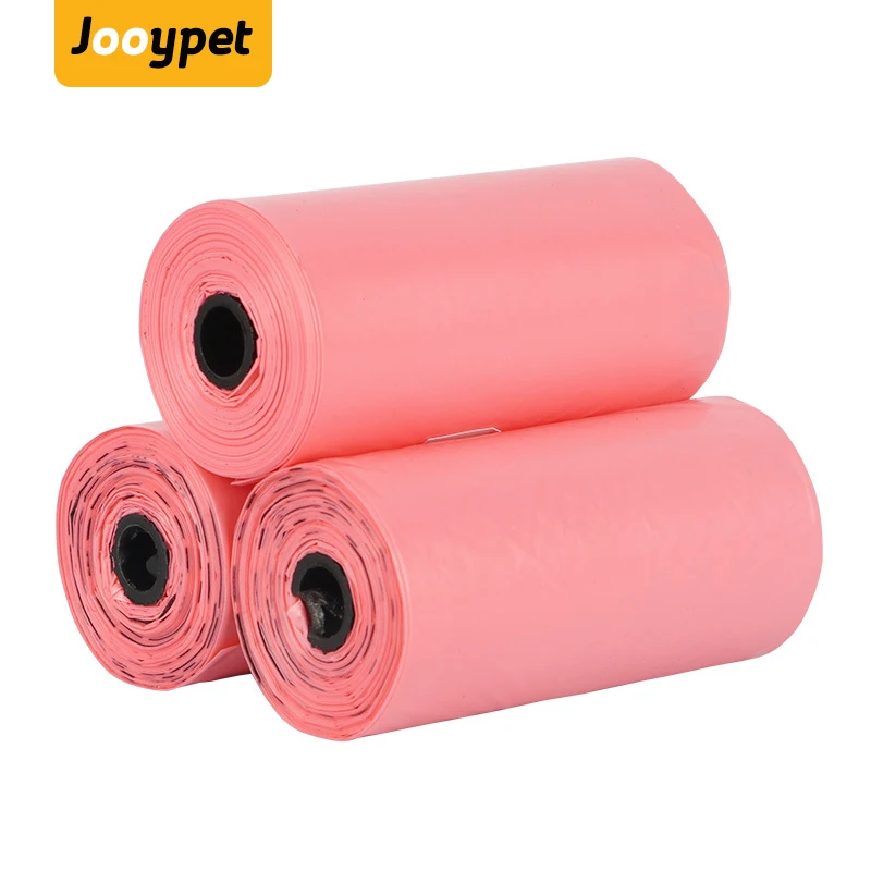 JOOYPET Compostable горячий розовый собачий мешок для мусора пластиковый 100%