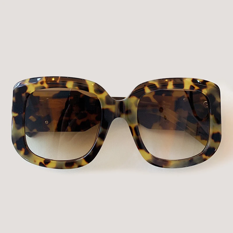 No.5 Sunglasses Большое зеркало в рамке солнцезащитные очки для женщин и мужчин Винтаж негабаритных квадратных солнцезащитных очков женские UV400 - Цвет линз: No.5 Sunglasses