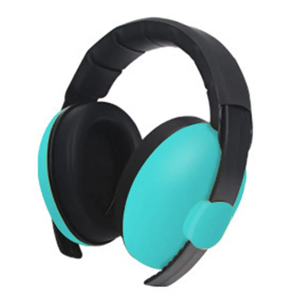 Mint Green Детские наушники с защитой от шума, детские наушники с защитой от шума, удобные прочные наушники для обучения сну - Цвет: Mint Green