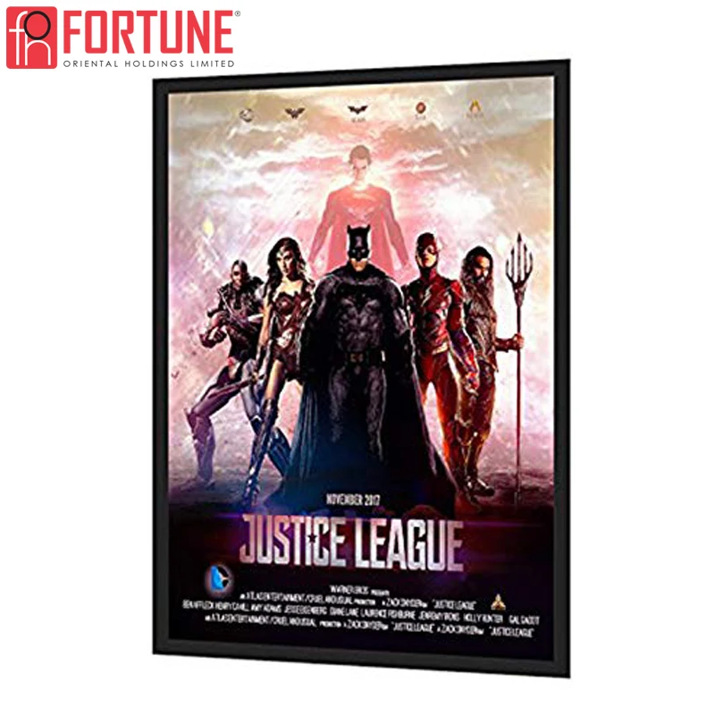 

Led Billboard Illuminated Picture Frame Business Advertising Light Box Movie Poster Display Frame Light Boxes Advertising Panel