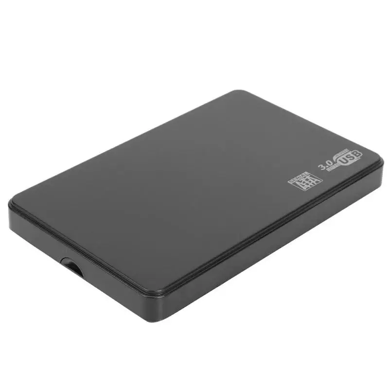 VKTECH 2,5 дюйма USB 3,0 Micro-B для SATA внешний 6-гбит/с SSD жесткий диск корпус внешний жесткий диск HDD корпус cates - Цвет: Черный