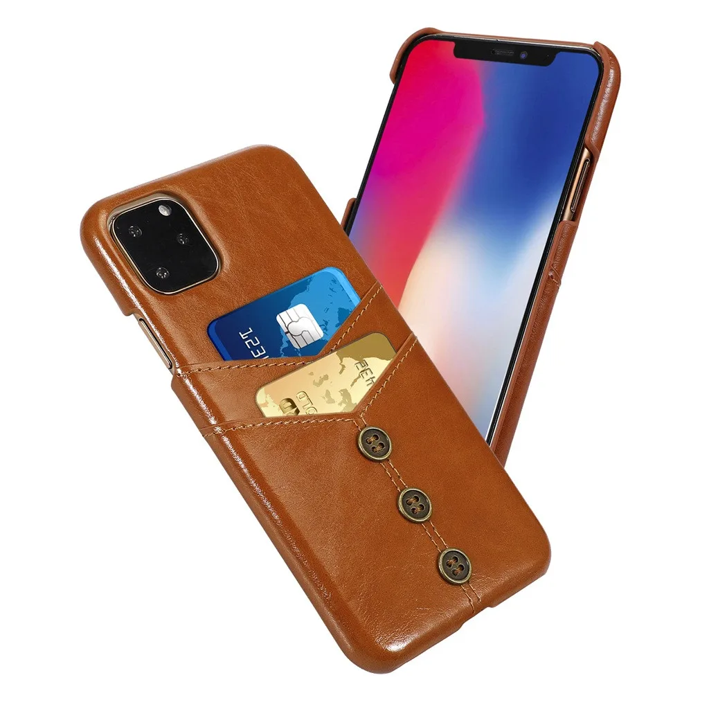 Многофункциональный кожаный чехол, защитный чехол для iphone 11 Pro 5,8 дюймов, мягкий кожаный чехол s для iphone 11 Pro Max