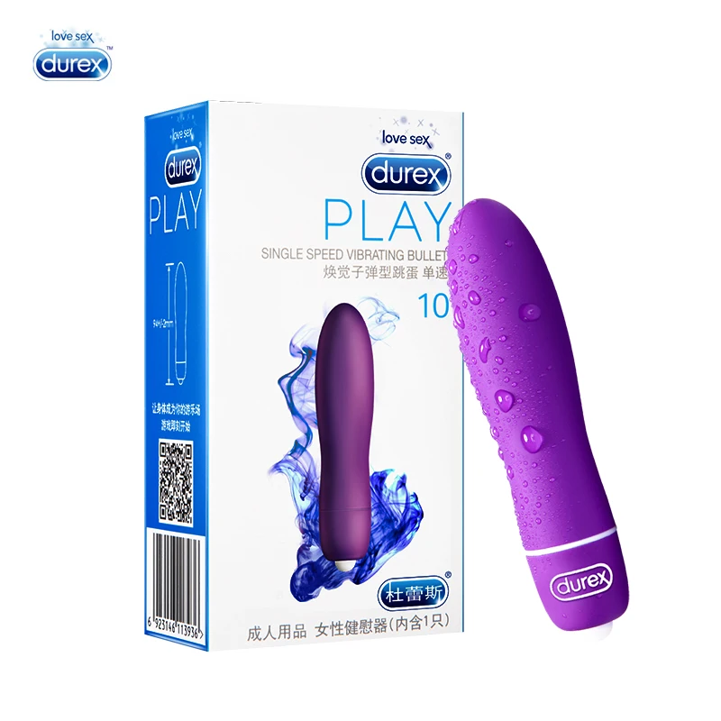 Durex Вибраторы мини Пуля для точки G односкоростное вибрирующее яйцо Стимуляция