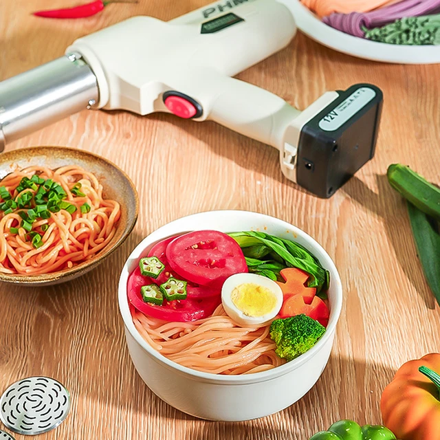 Handheld Noodle Maker Automatic Rechargeable Small Electric Pasta Maker  Machine Home Noodle Making Machine - AliExpress