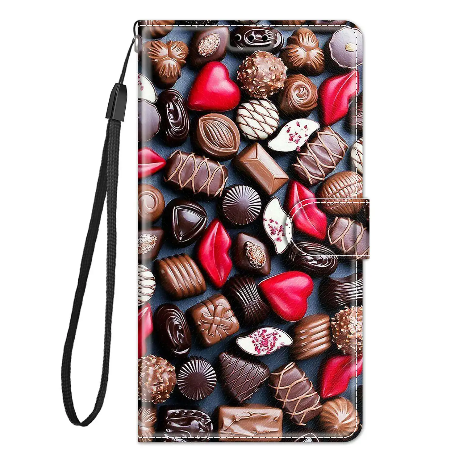 Etui Flip Leather Phone Case For OPPO A53 A53S A73 A93 A93S A54 A74 A94 4G 5G Fasion Girl Wallet Card Holder Stand Book Cover oppo phone back cover Cases For OPPO