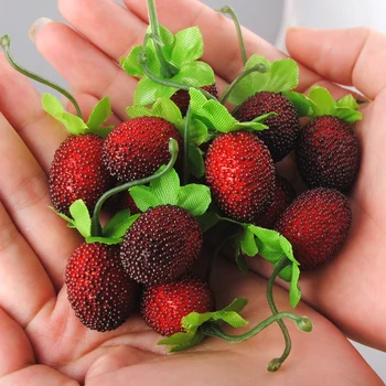 

10pcs home decoration artificial flower decoration accessories berry raspberry fruit Christmas tree fruit lovely DIY handmade