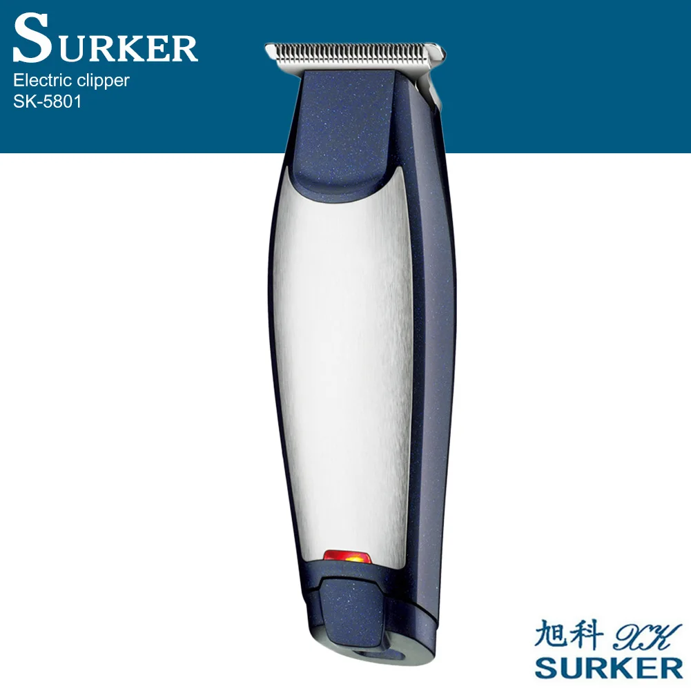 Surker USB кабель для передачи данных розетка электрическая машинка для стрижки волос перезаряжаемая электрическая машинка для стрижки волос лысый фейдер отделка подмышек волосы для тела