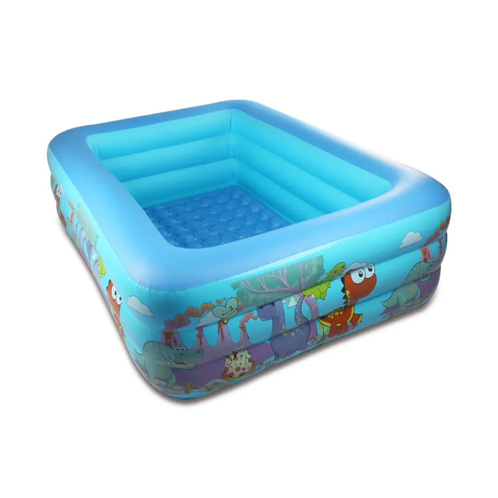 

Cartoon Dinosaur Kids Inflatable Home Paddling Pool Large Size Inflatable Lounge Bathing Tub for Adults Baby Swimming Playing