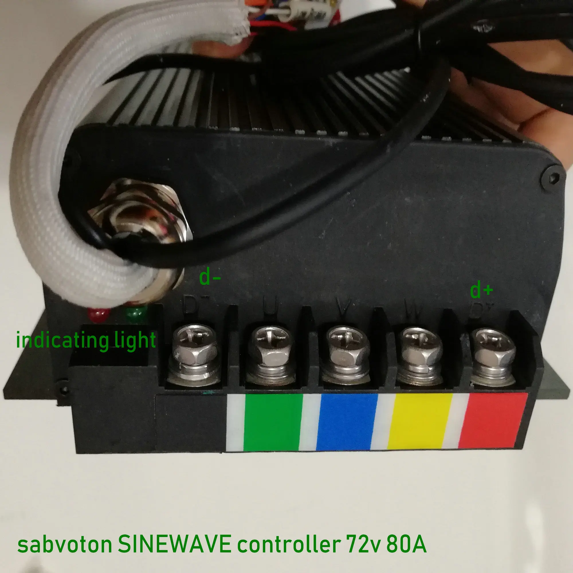 Sabvoton sinewave контроллер 48v-72v80A работает отдельно или с дисплеем электрический скутер мотоцикл ATV UTV Снегоход запчасти