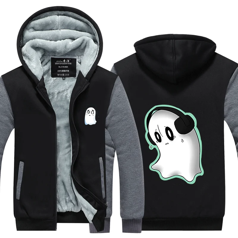 Style 8 Undertale Sans Череп Толстовка Куртка пальто зима флис толстые теплые толстовки с длинным рукавом размера плюс - Цвет: Style 8
