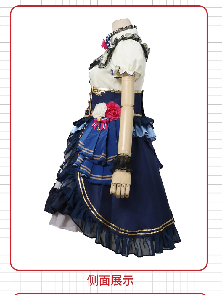 Японское аниме BanG Dream! Благородная роза Косплей Костюм Униформа Udagawa Ako Хэллоуин платье индивидуальный заказ B