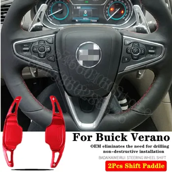 

For Buick LaCrosse Verano GL8 2011-2020 2pcs Original mold Steering Wheel Aluminum Shift Paddle Shift Extend Shifter